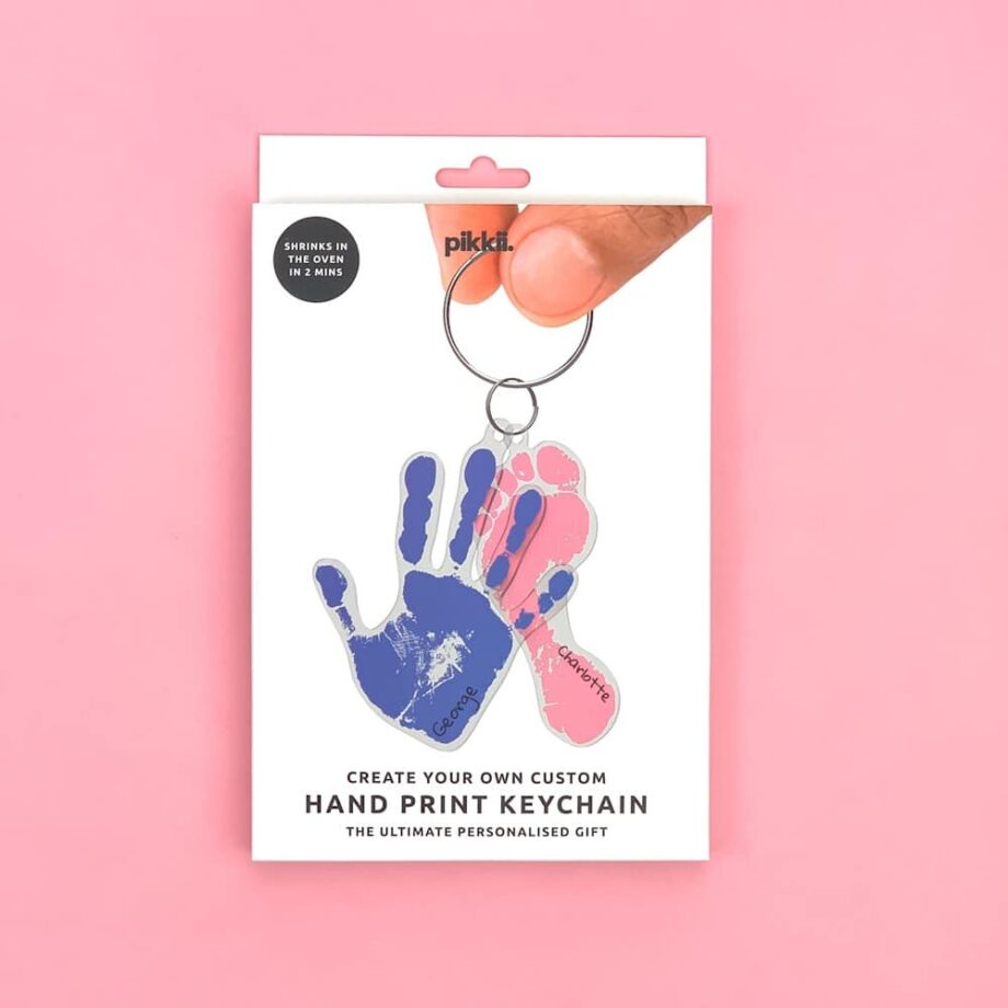 Hand Print Keychain -100