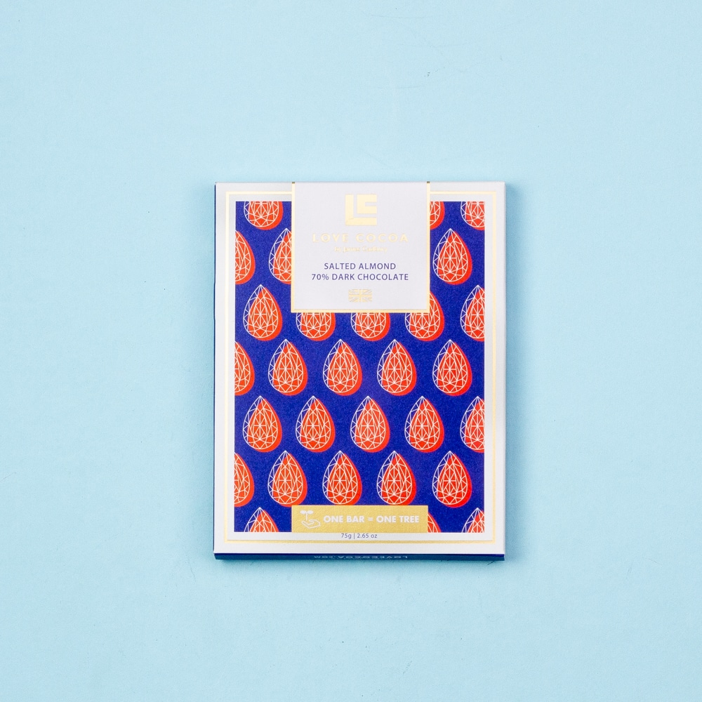Love Cocoa - Salted Almond Chocolate Love Cocoa - Salted Almond Chocolate