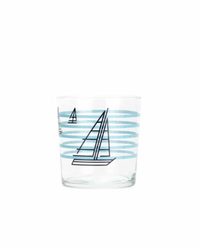Boat Race Glass Tumbler