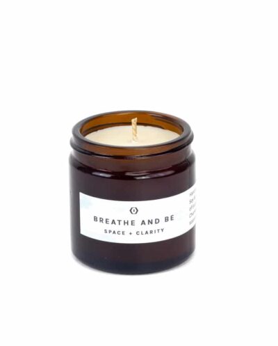 Breathe and Be - Candle