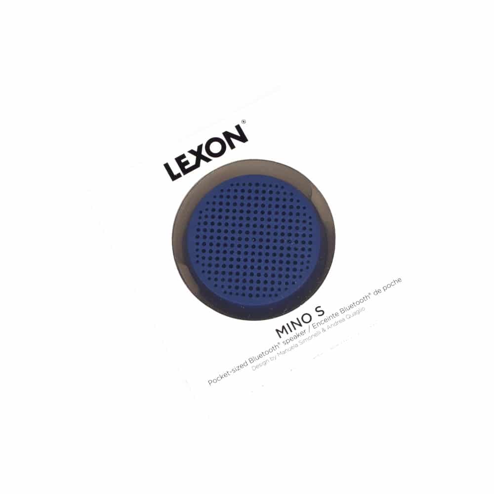 Lexon Mino S Speaker | Dark Blue Lexon Mino S Speaker | Dark Blue