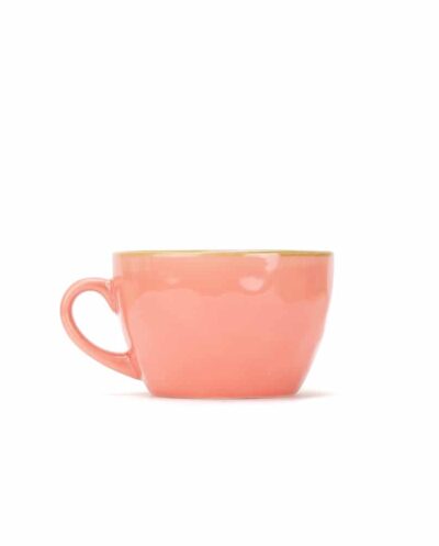 Rose Pink Breakfast Cup