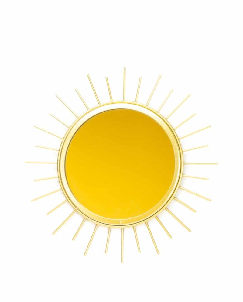 Gold Sunburst Mirror