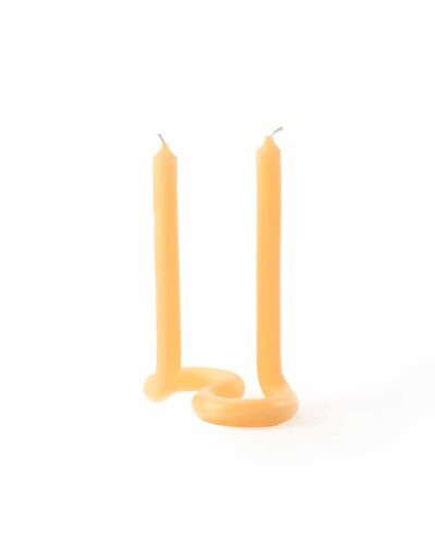 The Twist Candle - Peach