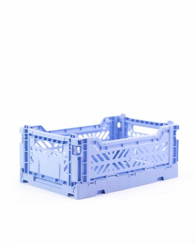 Baby Blue Mini Folding Crate