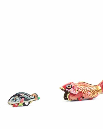 Fish Eating Fish - Tin Toy