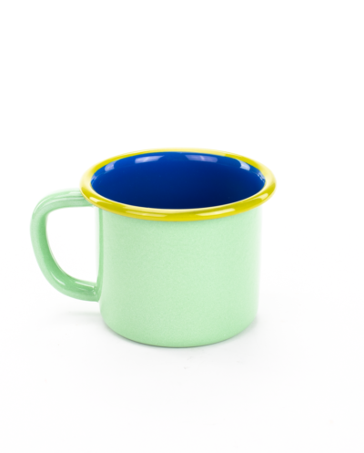 Colorama Mug | Mint and Electric Blue