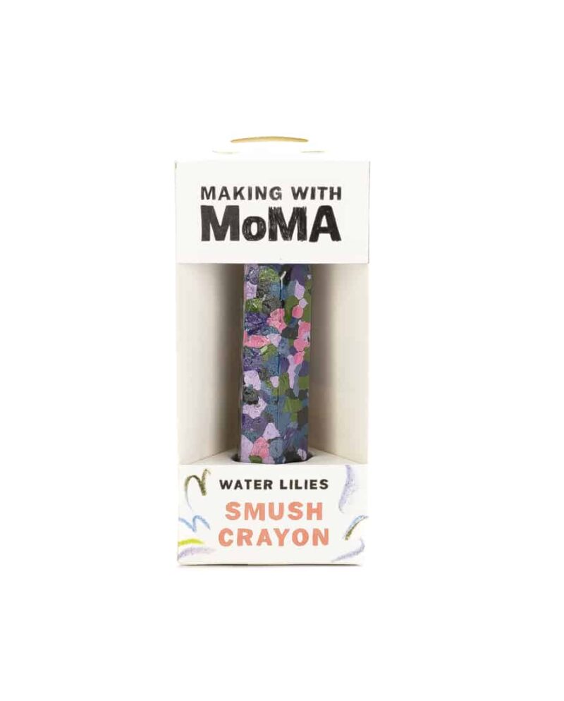 Making With MoMA - Crayon Smush | Moet Water Lilies