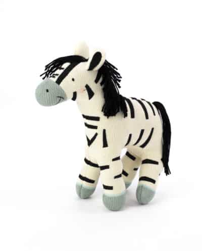 Knitted Zebra
