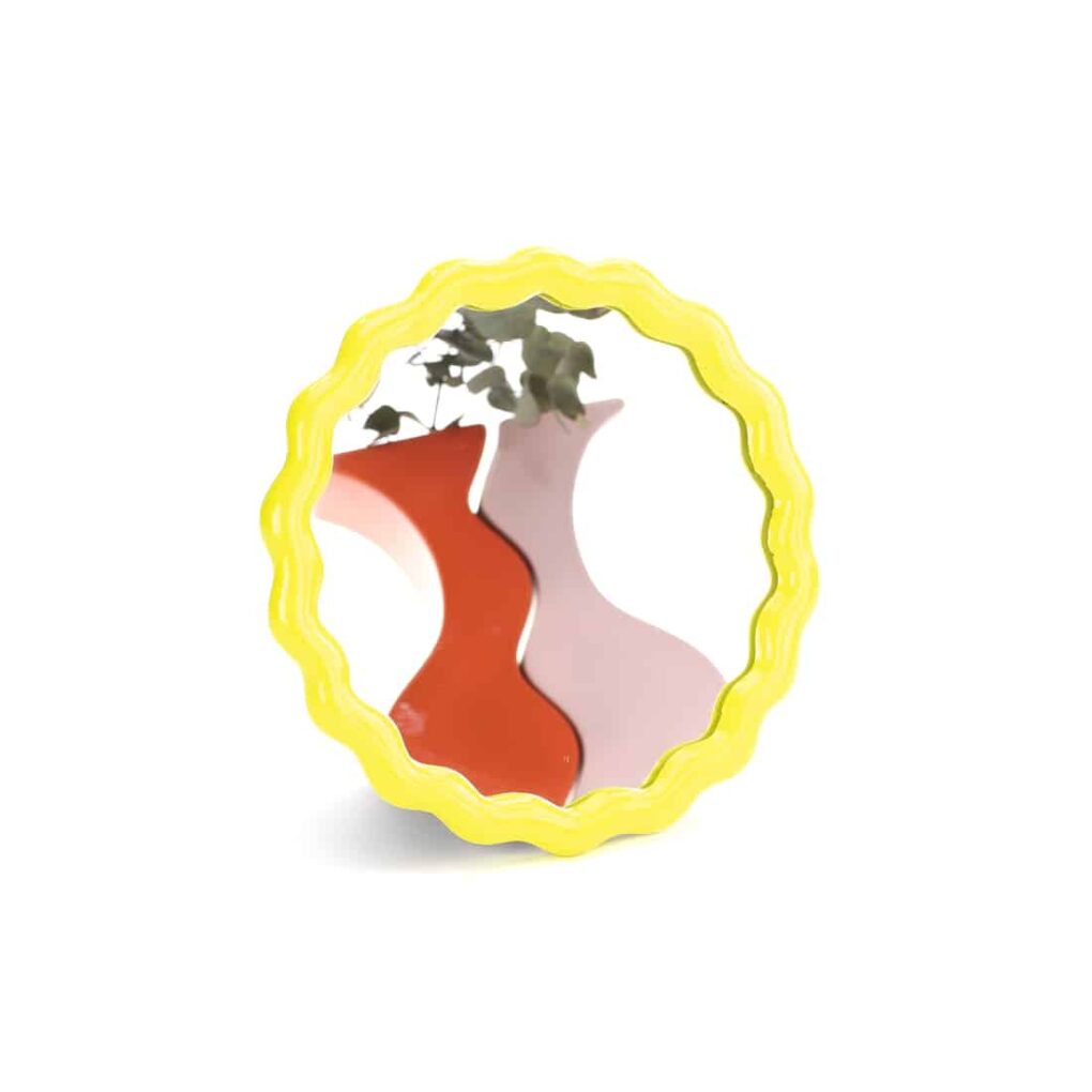 Yellow zig zag mirror EyeMindHeart-62