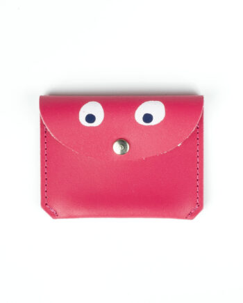 Mini Money Googly Eye Purse - Pink