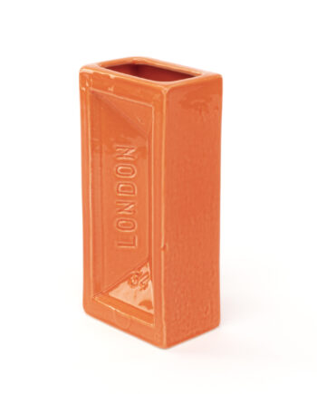 London Brick Vase • Orange
