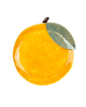 Orange Agnes Plate